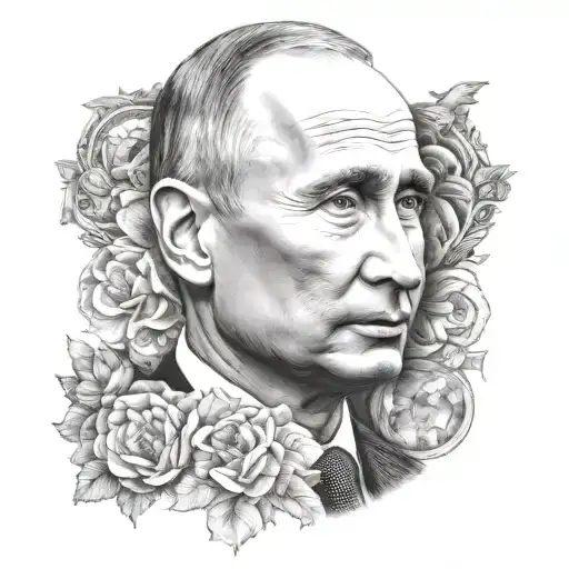 vladimir putin wore tattoo design idea