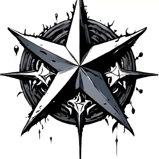 Chaos Star tattoo design idea