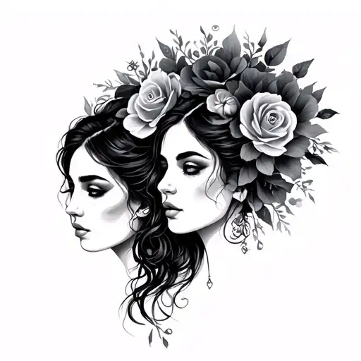 soul sisters tattoo design idea