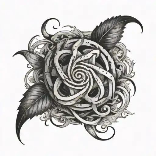 Boredom Symbol tattoo design idea