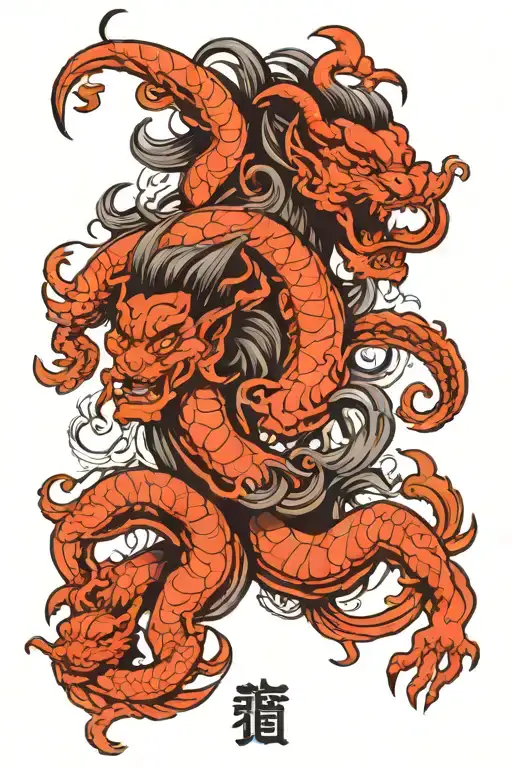 Gemini zodiac sign tattoo design idea