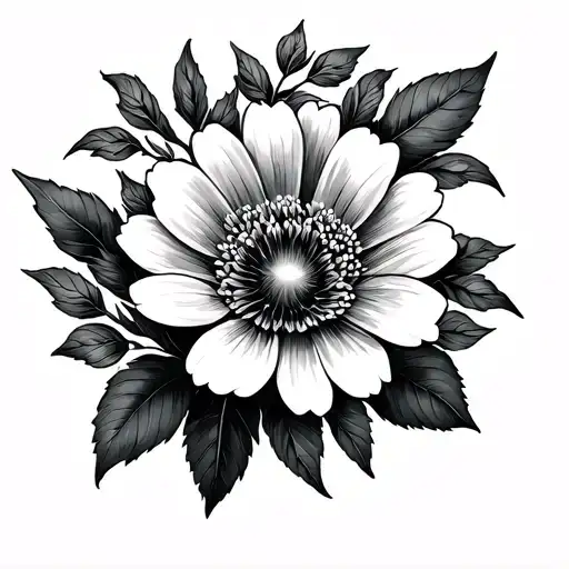 forearm birth flower march, july, august, october and december tattoo design idea