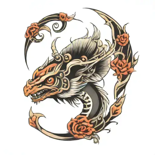 stylish tattoo design idea