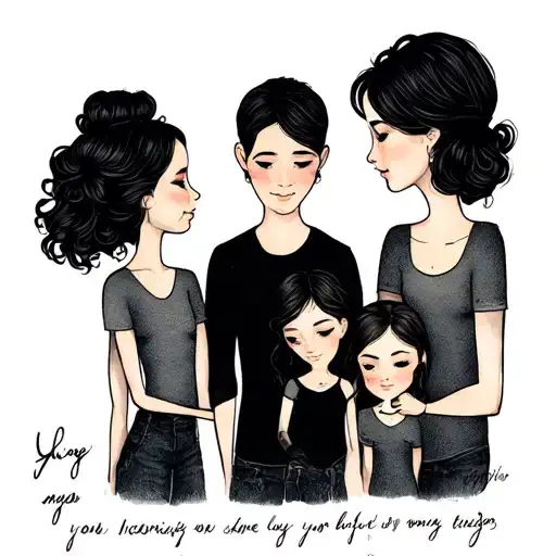 small tattoo on left arm with my family's birthdates, 3 persons tattoo design idea