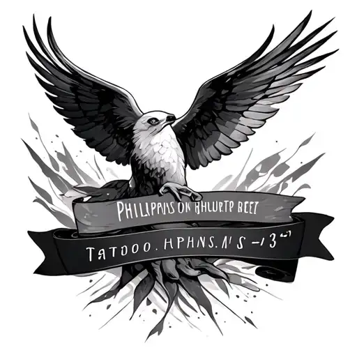 Philippians 4 13 tattoo design idea