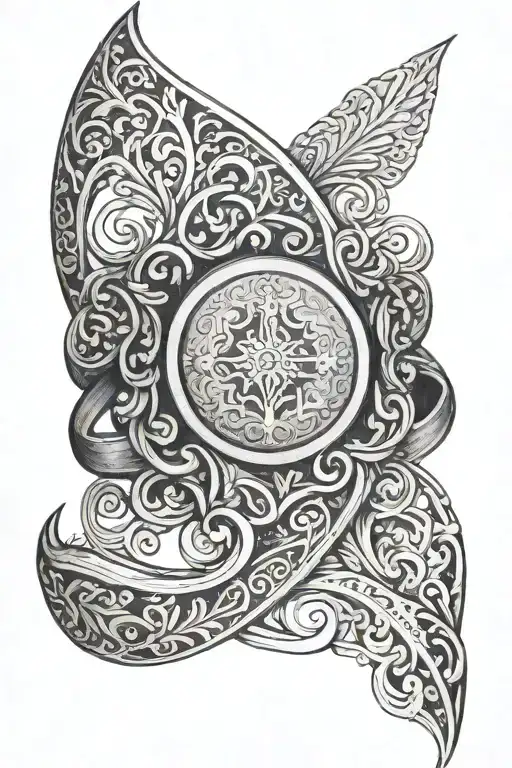 Malenia elden ring tattoo design idea