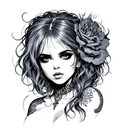 "femboy" tattoo design idea