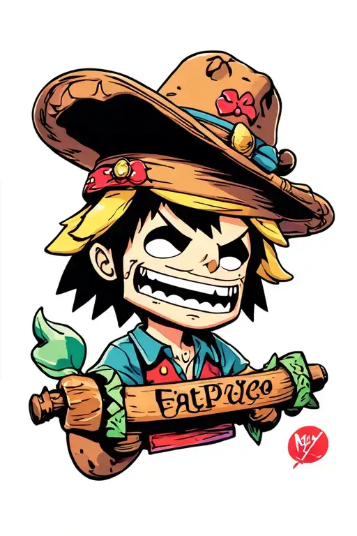 Tony Tony chopper one piece tattoo design idea