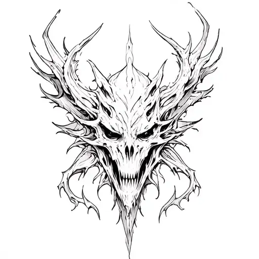 belial tattoo design idea
