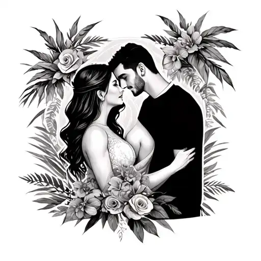 1. Michaela and Lucas 2. Started dating on 10-11-2024, met her at the Fiji fraternity 3. heart works, northern light, do tattoo design idea