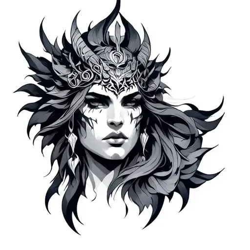 Enki tattoo design idea