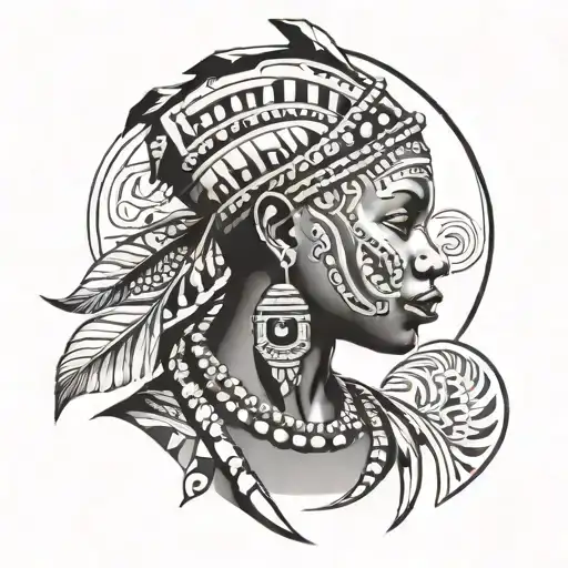 african tribal tattoo tattoo design idea