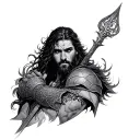 Illyrian Warrior tattoo design idea