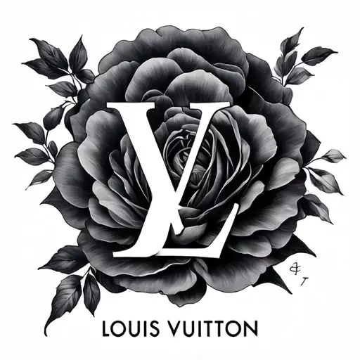 Louis Vuitton tattoo design idea