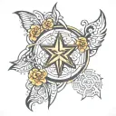 adoption symbol tattoo design idea
