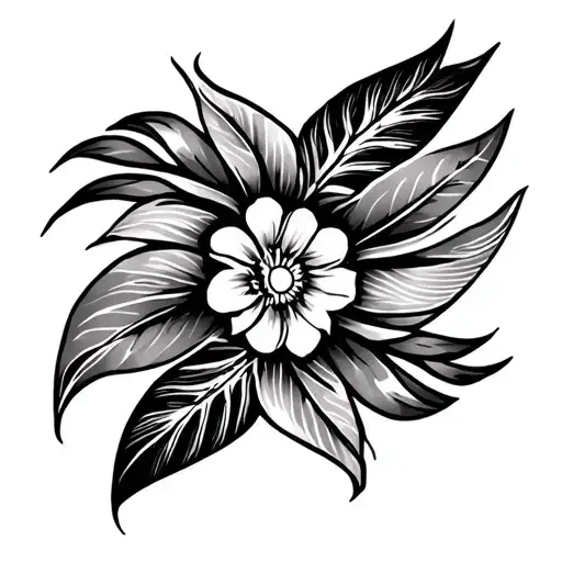 Fine and delicate female Polynesian tattoo, vertical along the spine, representing the family line tattoo design idea
