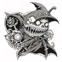 soul eater tattoo design idea