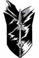 modern archery arrow tattoo design idea