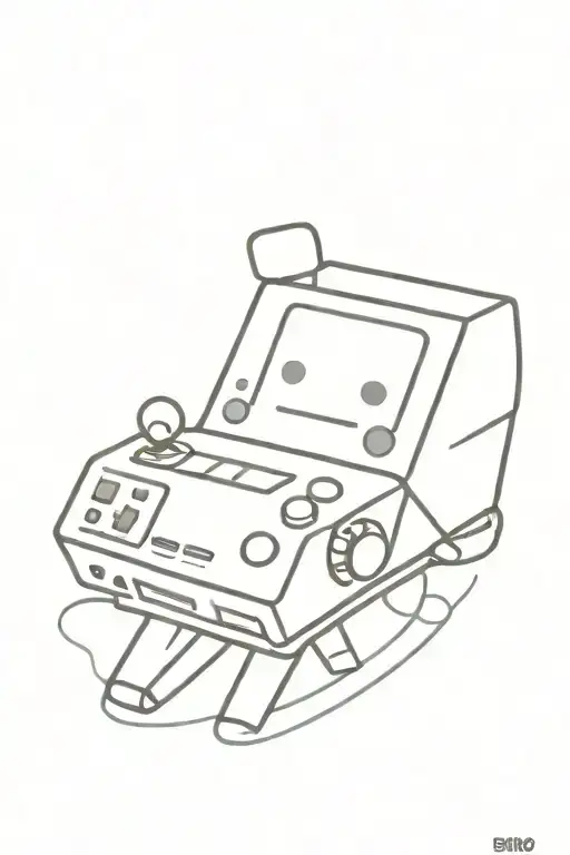 BMO tattoo design idea