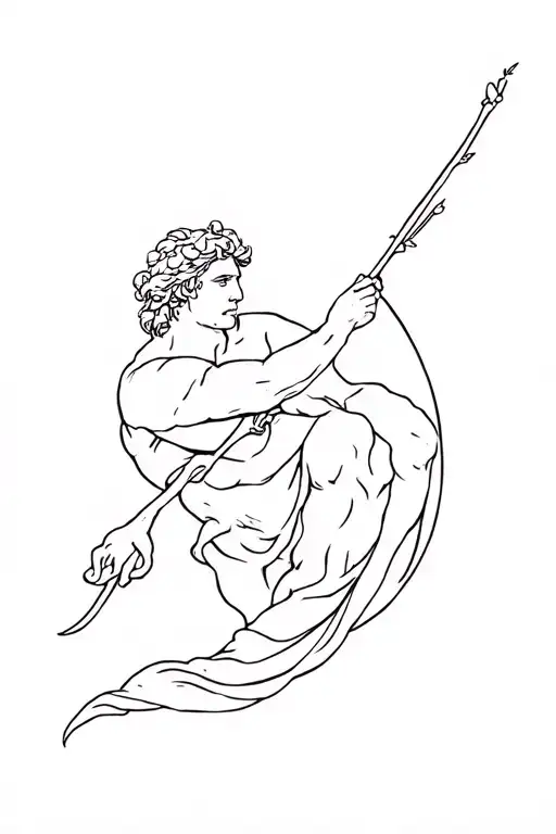 St Christopher tattoo design idea