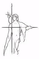 St Christopher tattoo design idea