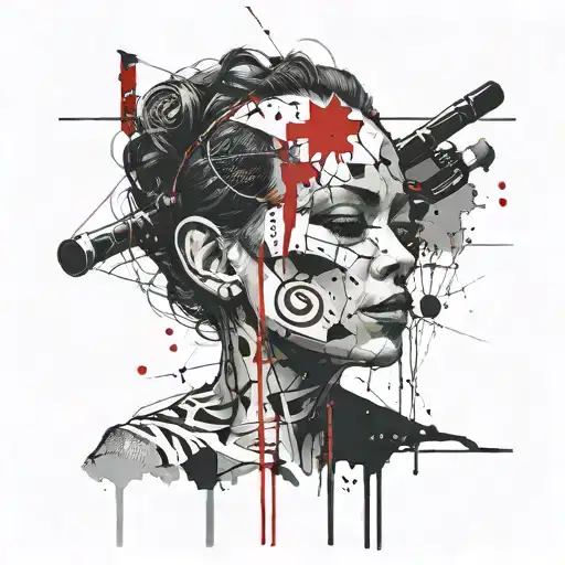 monique joseph named tattoo design idea