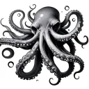 Tentacles tattoo design idea