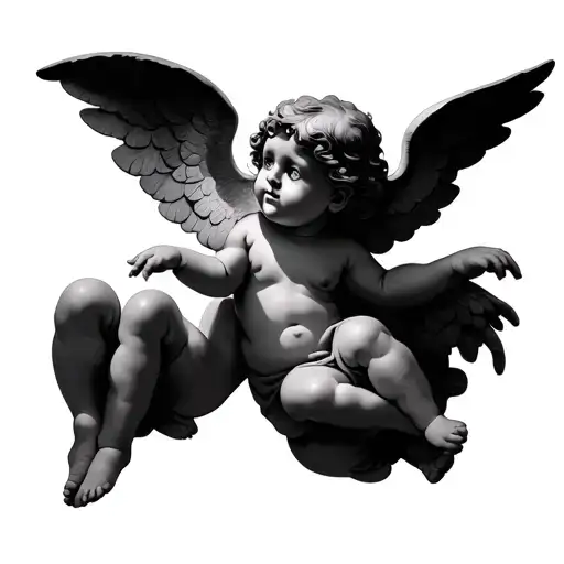 Cherubs tattoo design idea