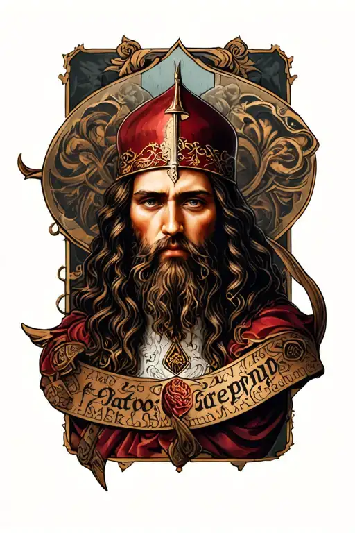 medieval style tattoo tattoo design idea