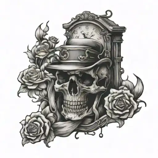 Hard Times tattoo design idea