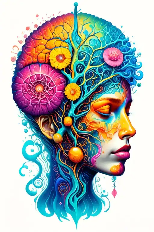 Neurodiversity tattoo design idea