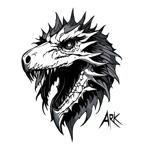 Ark Implant tattoo design idea