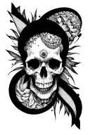 Never Give Up tattoo design idea