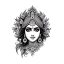 Mahal tattoo design idea