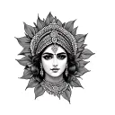 Mahal tattoo design idea