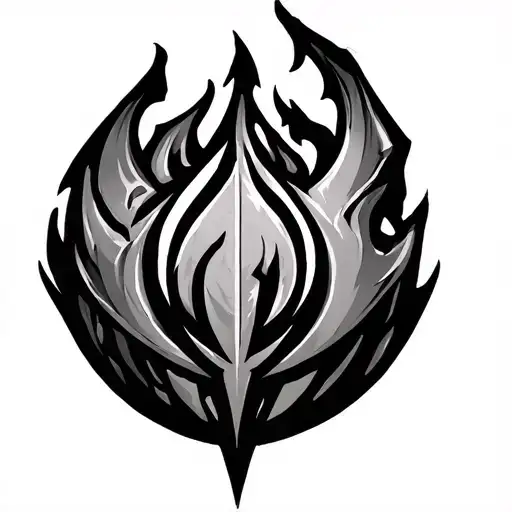 flamel symbol from full metal alchemist brotherhood tattoo design idea