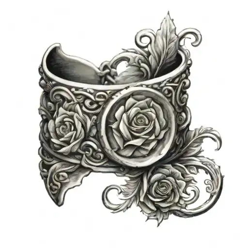 Bracelet shaped tattoo tattoo design idea