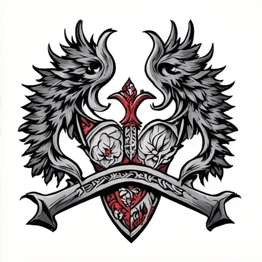 lithuanian "Vytis" tattoo design idea