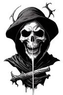 Grimreaper tattoo design idea