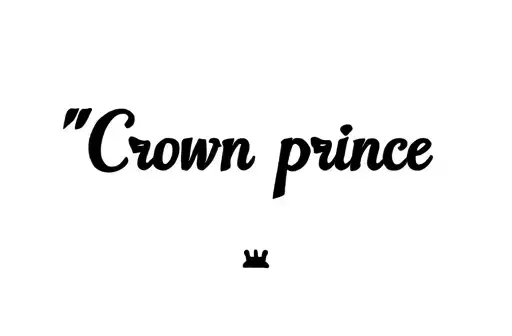 "Crown prince" tattoo design idea