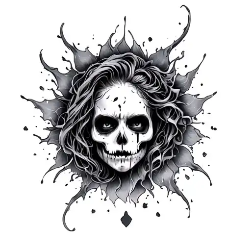 Beautiful Disaster tattoo design idea