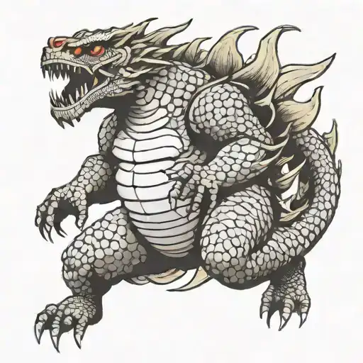 kaiju no.8 tattoo design idea