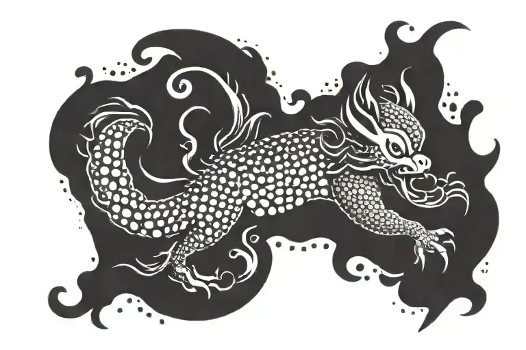 pixiu  tattoo design idea