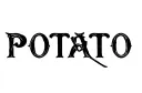 "Potato" tattoo design idea