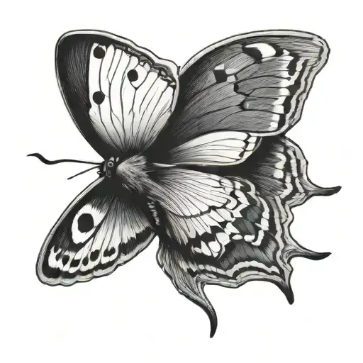 moth tattoo tattoo design idea