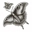 moth tattoo tattoo design idea