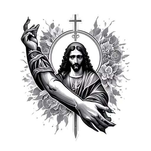 religious forearm tattoo tattoo design idea