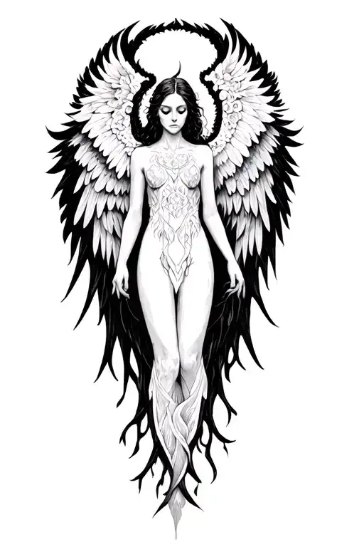 seraphim tattoo design idea