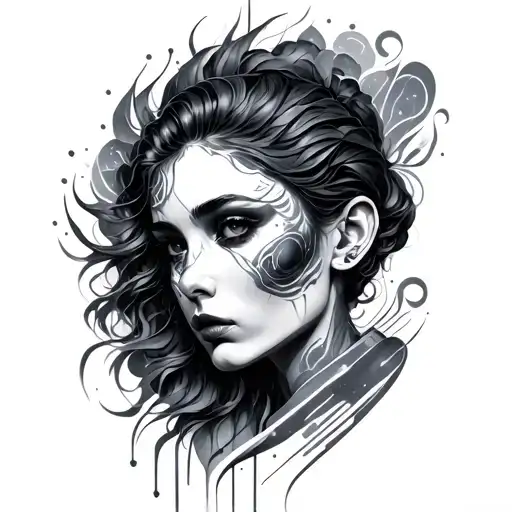 biometrics tattoo design idea