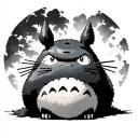 Totoro Susanoo tattoo design idea